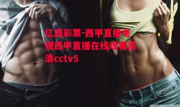 亿盛彩票-西甲直播电视西甲直播在线观看高清cctv5